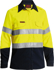 Picture of Bisley Workwear Tencate Tecasafe® Plus 700 Womens Taped Hi Vis FR Vented Shirt (BL8082T)