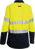 Picture of Bisley Workwear Tencate Tecasafe® Plus 700 Womens Taped Hi Vis FR Vented Shirt (BL8082T)