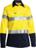 Picture of Bisley Workwear Womens Taped Hi Vis Drill Shirt (BLT6456)