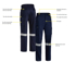 Picture of Bisley Workwear Taped 8 Pocket Cargo Pants (BPC6007T)