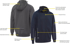 Picture of Bisley Workwear Work Fleece Zip Front Hoodie With Sherpa Lining (BK6925)