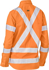 Picture of Bisley Workwear Womens X Taped Biomotion Hi Vis Cool Lightweight Drill Shirt (BL6166XT)