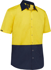 Picture of Bisley Workwear Two Tone Hi Vis Short Sleeve Shirt (BS1442)