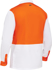 Picture of Bisley Workwear Two Tone Hi Vis V-Neck Long Sleeve Shirt (BS6405)
