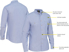 Picture of Bisley Workwear Mens Long Sleeve Chambray Shirt (BS6407)