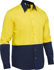 Picture of Bisley Workwear Two Tone Hi Vis Long Sleeve Shirt (BS6442)