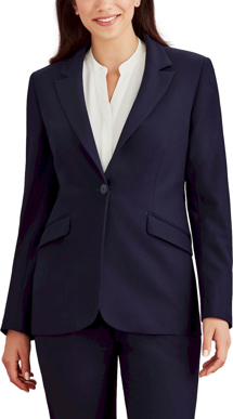 Picture of Biz Corporates Womens Siena Longline Jacket (60717)
