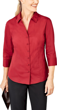 Picture of Biz Collection Monaco Ladies 3/4 Sleeve Shirt (S770LT)