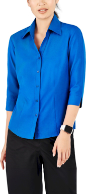 Picture of Biz Collection Oasis Ladies Plain 3/4 Sleeve Shirt (LB3600)