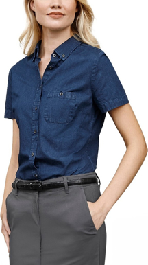 Picture of Biz Collection Womens Indie Short Sleeve Shirt (S017LS)