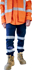 Picture of Bisley Workwear Taped Biomotion Stretch Cotton Drill Cargo Cuffed Pants (BPC6028T)