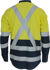 Picture of DNC Workwear Hi Vis Lightweight Biomotion Shirt - X Back & CSR Reflective Tape (3547)