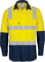 Picture of DNC Workwear Hi Vis Cool Breeze Cotton Shirt With Hoop & Shoulder CSR Reflective Tape (3747)