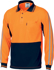 Picture of DNC Workwear Hi Vis Cool Breathe Stripe Long Sleeve Polo (3756)