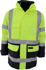 Picture of DNC Workwear Hi Vis Taped Biomotion 2 Tone "H" Pattern "6 In 1" Jacket (3964)