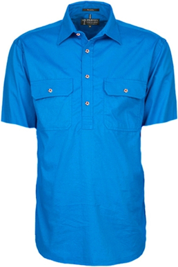 Picture of Ritemate Workwear Pilbara Mens Closed Front Short Sleeve Shirt (RM200CFS)