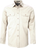 Picture of Ritemate Workwear Pilbara Mens Open Front Long Sleeve Shirt (RM500BT)