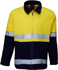 Picture of Ritemate Workwear Taped 2 Tone Drill Jacket with Reflective Tape (RM5071R)