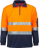 Picture of Ritemate Workwear Taped 2 Tone Hi Vis Half Zip Fleece Pullover (RM6012R)