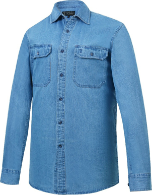 Picture of Ritemate Workwear Pilbara Mens Denim Shirt (RMPC026)