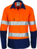 Picture of DNC Workwear Womens Taped Hi Vis Two Tone Cool Breeze Long Sleeve Shirt - 3M Reflective Tape (3986)