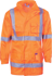 Picture of DNC Workwear Hi Vis Taped Day/Night “2 In 1” Rain Jacket - Cross Back Reflective Tape (3995)