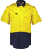 Picture of Syzmik Mens Hi Vis Shorts Sleeve Shirt (ZW115)