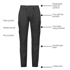 Picture of Syzmik Mens Streetworx Heritage Cuffed Pant (ZP420)