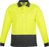 Picture of Syzmik Unisex Hi Vis Basic Long Sleeve Polo (ZH232)