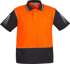 Picture of Syzmik Mens Hi Vis Zone Short Sleeve Polo (ZH236)