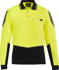 Picture of Syzmik Mens Hi Vis Flux Long Sleeve Polo (ZH310)