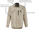 Picture of Syzmik Mens Outdoor Long Sleeve Shirt (ZW460)