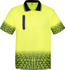 Picture of Syzmik Mens Hi Vis Tracks Short Sleeve Polo (ZH300)