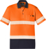 Picture of Syzmik Unisex Hi Vis Segmented Tape Short Sleeve Polo (ZH535)