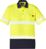 Picture of Syzmik Unisex Hi Vis Segmented Tape Short Sleeve Polo (ZH535)