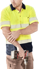 Picture of Syzmik Unisex Hi Vis Segmented Tape Short Sleeve Polo (ZH535)