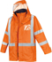 Picture of Syzmik Mens Hi Vis X Back 4 In 1 Waterproof Jacket (ZJ616)