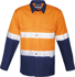 Picture of Syzmik Mens Rugged Cooling Hi Vis Taped Long Sleeve Shirt (ZW129)