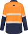 Picture of Syzmik Mens Hi Vis Outdoor Segmented Tape Long Sleeve Shirt (ZW470)