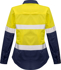 Picture of Syzmik Womens Rugged Cooling Hi Vis Taped Long Sleeve Shirt (ZW720)