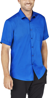 Picture of Biz Collection Mens Monaco Short Sleeve Shirt (S770MS)