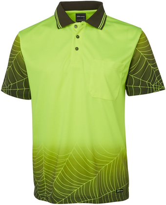 Picture of JB's Wear Hi Vis Short Sleeve Web Polo (6WPS)