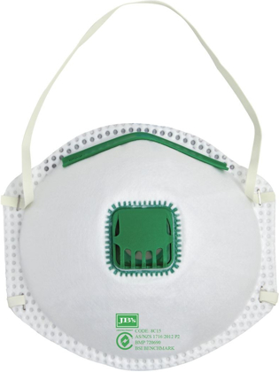 Picture of JB's Wear Blister P2 Respirator With Valve - 3 Pack (8C15)