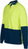 Picture of JB's Wear Hi Vis Long Sleeve Non Button Polo (6HNBL)