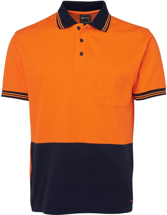 Picture of JB's Wear Hi Vis Short Sleeve Cotton Back Polo (6HPS)