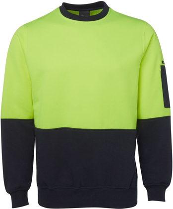 Picture of JB's Wear Hi Vis Fleece Crew (6HVCN)