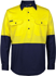 Picture of JB's Wear Hi Vis Closed Front Long Sleeve Work Shirt (6HVCS)