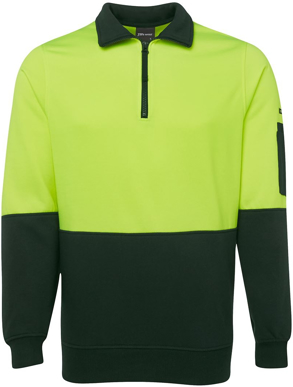 Picture of JB's Wear Hi Vis 1/2 Zip Fleece (6HVFH)