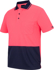 Picture of JB's Wear Adults Hi Vis Non Cuff Traditional Polo (6HVNC-ADULTS)