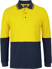 Picture of JB's Wear Hi Vis Long Sleeve Cotton Pique Traditional Polo (6HVQL)